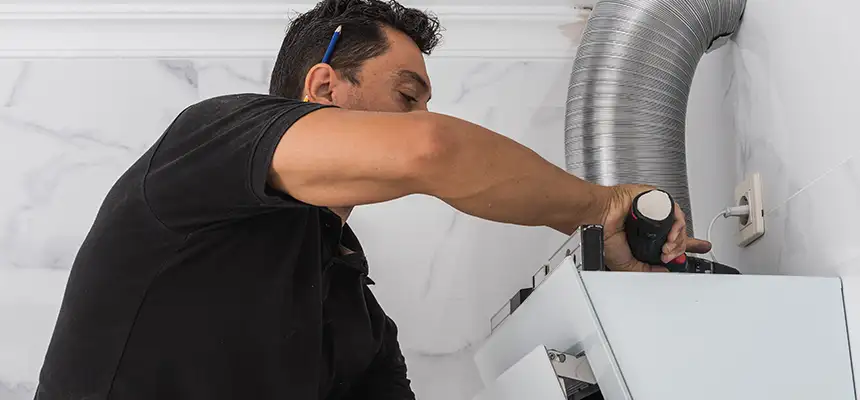 Precision In-wall Dryer Vent Cleaning & Rerouting Corrections in Los Gatos, CA